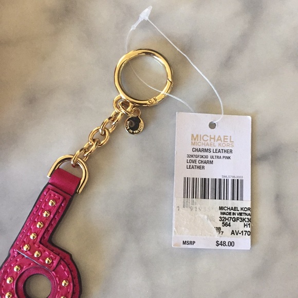 Michael Kors Love Charm Leather/New - Picture 4 of 5